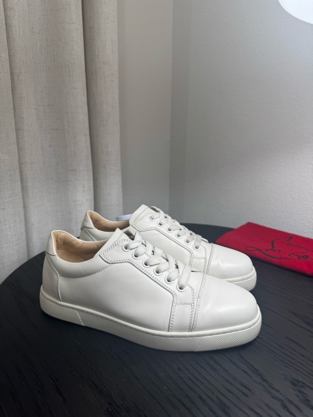 Christian Louboutin Vieira Sneaker Leather White 36.5